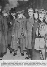 General Leman arrives in Paris