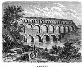 The Pont du Gard.