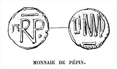 Coin of Pepin III.