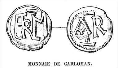 Monnaie de Carloman.