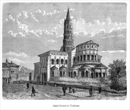 Church Saint-Sernin in Toulouse.