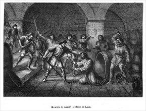 Murder of Gaudri, bishop of Laon.