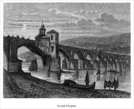 The Avignon bridge.