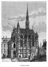 The Sainte-Chapelle.