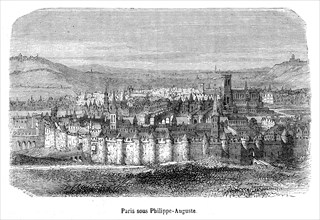 Paris under Philip-Augustus.