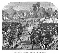 The battle of Poitiers.