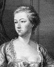 Jeanne Antoinette Poisson, marquise de Pompadour - Paris 1721 - Versailles 1764 - Favorite de Louis