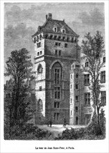 La tour de Jean Sans-Peur, à Paris. Le 10 septembre 1419, Jean Ier de Bourgogne, dit « Jean sans