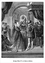 Mariage d'Henri IV et de Marie de Médicis.