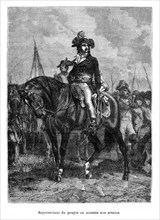 Révolution française. Représentant du peuple en mission aux armées.