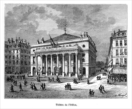 Théâtre de l'Odéon. Paris.