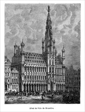 Hôtel de ville de Bruxelles.