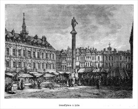 The Big square in Lille