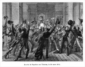 Rentrée de Napoléon aux Tuileries, le 20 mars 1815.