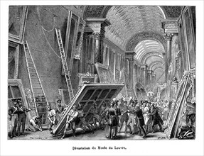 1815. Dévastation du musée du Louvre. Quand Jean-François-Casimir Delavigne, vit le musée du Louvre