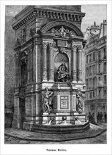 Paris. Fontaine Molière.