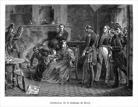 Arrest of the Duchess of Berry, she was imrprisoned 7th November 1832