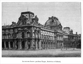 Le Louvre. Pavillons Turgot, Richelieu et Colbert.