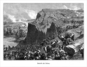 La bataille de l'Alma est une bataille qui opposa le 20 septembre 1854 une coalition