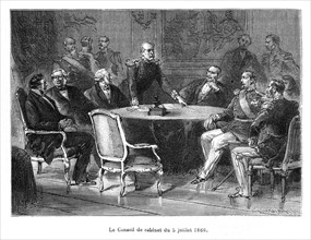 Le Conseil de cabinet du 5 juillet 1866. Soulèvement des généraux Victor Chevallier et Gallumette