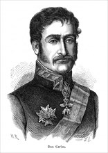 Don Carlos. Charles Marie Isidore Benoît de Bourbon (en castillan : Su Alteza don Carlos María
