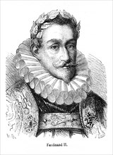 Ferdinand II du Saint-Empire. Ferdinand II de Habsbourg (9 juillet 1578 - 15 février 1637) fut