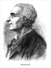 Montesquieu. Charles-Louis de Secondat, baron de La Brède et de Montesquieu, connu sous le nom de
