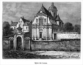 Révolution française. Eglise des Carmes.