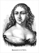 Mademoiselle de la Vallière. Louise Françoise de La Baume Le Blanc, demoiselle puis duchesse de La