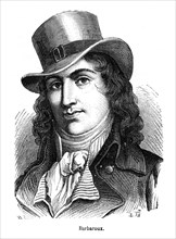 Charles Jean Marie Barbaroux. Homme politique français (Marseille 1767-Bordeaux 1794). Député des