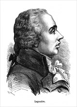 Louis Legendre, né à Paris le 22 mai 1752, mort à Versailles le 13 décembre 1797, est un