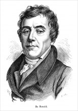 Louis de Bonald, né le 2 octobre 1754 à Millau où il est mort le 23 novembre 1840, est un homme