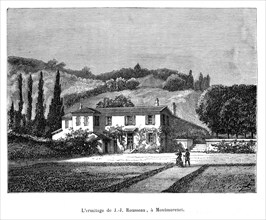 L'ermitage de Jean-Jacques Rousseau à Montmorency.