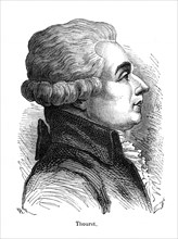 Jacques-Guillaume Thouret, né le 30 avril 1746 à Pont-l'Évêque (Calvados) et guillotiné le 22 avril