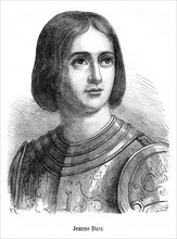 Jeanne d'Arc, surnommée la Pucelle d'Orléans, est une figure emblématique de l'histoire de France.