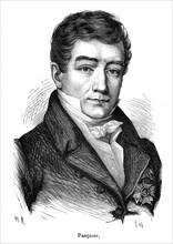 Étienne-Denis, baron (1808) puis duc (1844) Pasquier, dit le chancelier Pasquier, est un homme