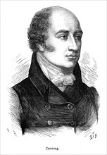 George Canning. Homme d'État britannique (Londres 1770-Chiswick 1827). Élu député en 1793, il est