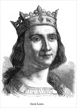 Louis IX de France, plus connu sous le nom de saint Louis, est né le 25 avril 1214 à Poissy, et