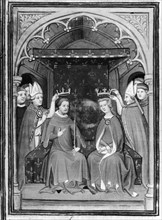 Un couronnement au XIVe siècle.
