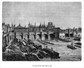 Le pont Neuf sous Henri III.