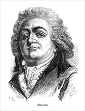 Portrait of Honoré Gabriel Riqueti, comte de Mirabeau