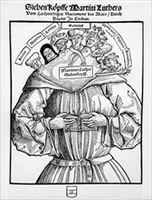Caricature de Martin Luther
