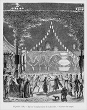 Bal populaire du 14 juillet 1790