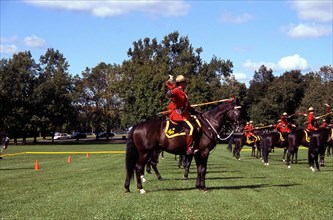Canadian Mountie Parade