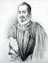 Octave Farnèse, en italien Ottavio Farnese, duc de Parme (1521 - 1586), second fils de Pierre Louis