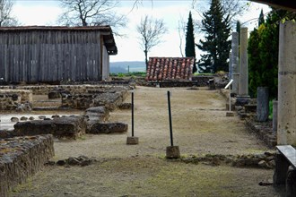 Fouille villa gallo-romain de Séviac