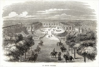 Le Grand Trianon a été construit pendant le règne de Louis XIV. Il est inscrit au patrimoine