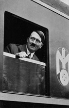 Adolf Hitler. Auf Reisen. Adolf Hitler en voyage.