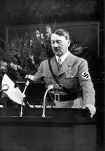 Adolf Hitler. Der Führer eröffnet den Parteitag der Freiheit 1935 im historischen Rathaussaal in