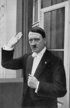 Adolf Hitler. Nach dem Neujahrs-Diplomatenempfang 1936. Réception du corps diplomatique au Nouvel
